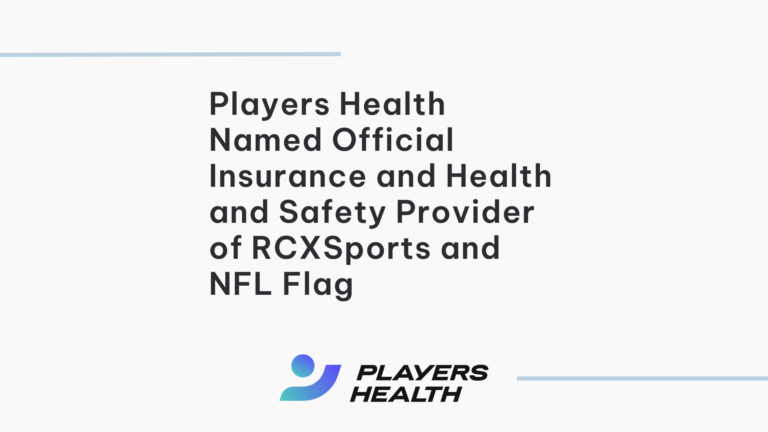 Players Health Named Official Insurance and Health and Safety Provider of RCXSports and NFL Flag