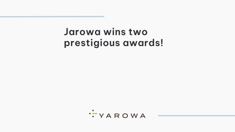 Jarowa wins two prestigious awards!