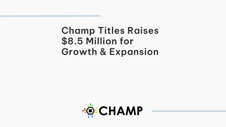 US Tech Company Champ Titles Raises $8.5 Million for Growth and Expansion